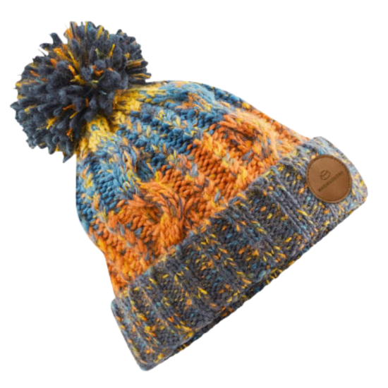 Bild på Tofsmössa blå 